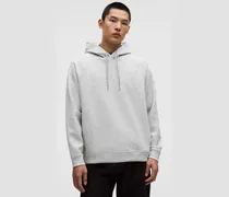 Smooth Spacer Hoodie im Classic Fit für Männer – Größe in Heathered Core Light Grey
