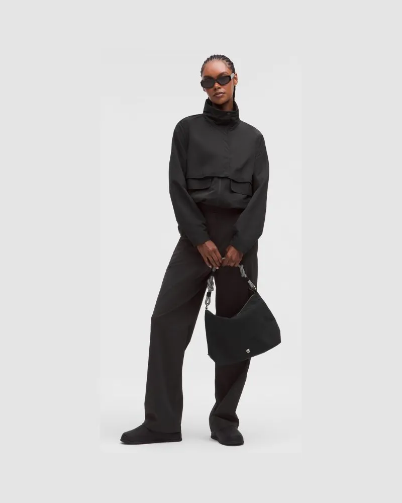 LULULEMON Daydrift Hose mit geradem Bein und hohem Bund Kurz für Frauen – Größe in Black Black