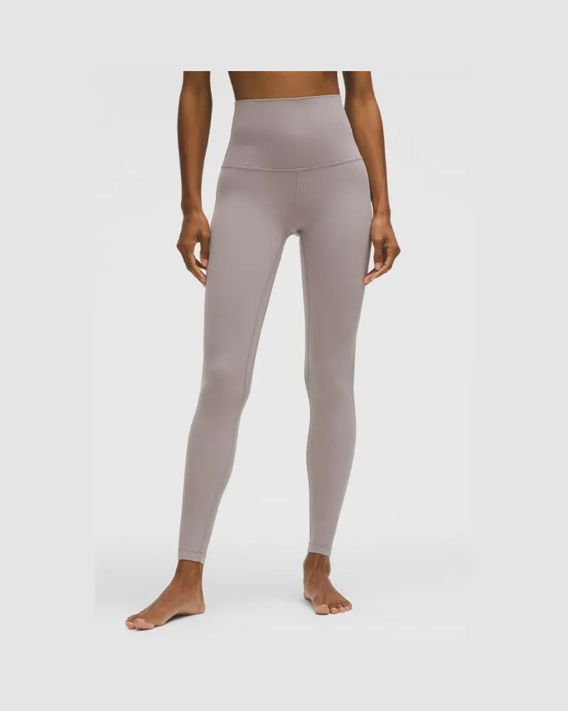 LULULEMON Align Leggings mit superhohem Bund für Frauen – 71 cm – Größe in Mauve Grey Mauve