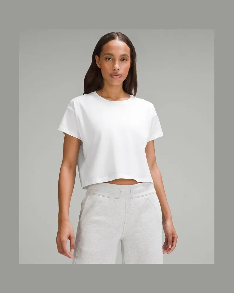 LULULEMON Cates T-Shirt Cotton White