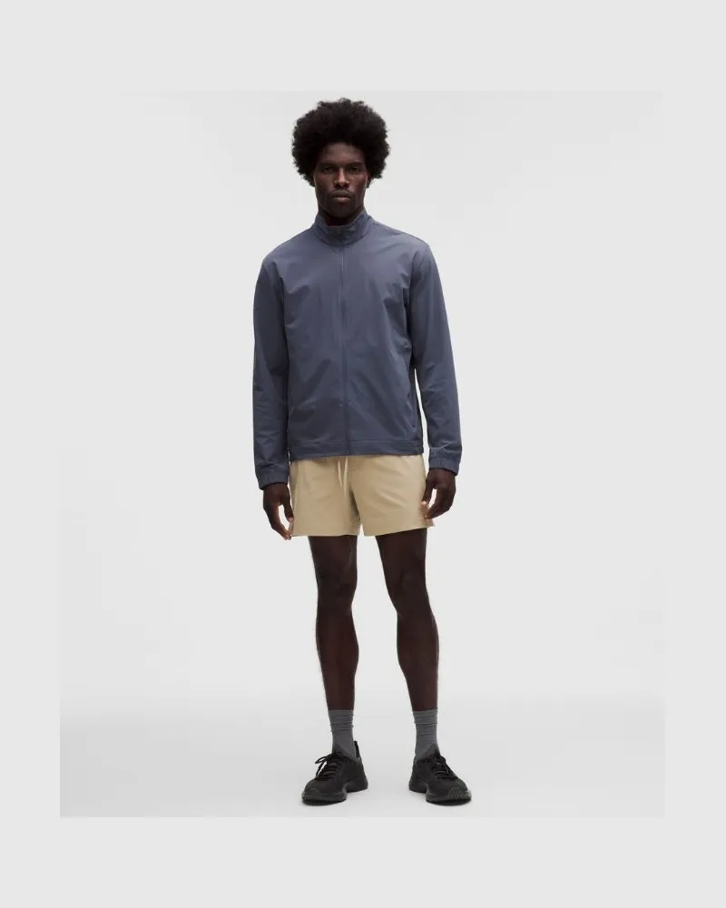 LULULEMON Zeroed In Shorts ohne Liner für Männer – 13 cm – Khaki – Größe Rumble