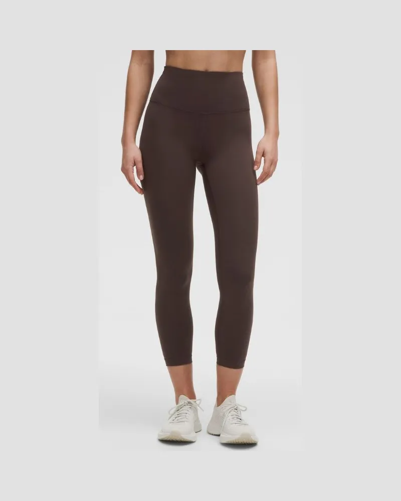 LULULEMON Wunder Train Leggings mit hohem Bund für Frauen – 64 cm – Größe in Espresso Espresso