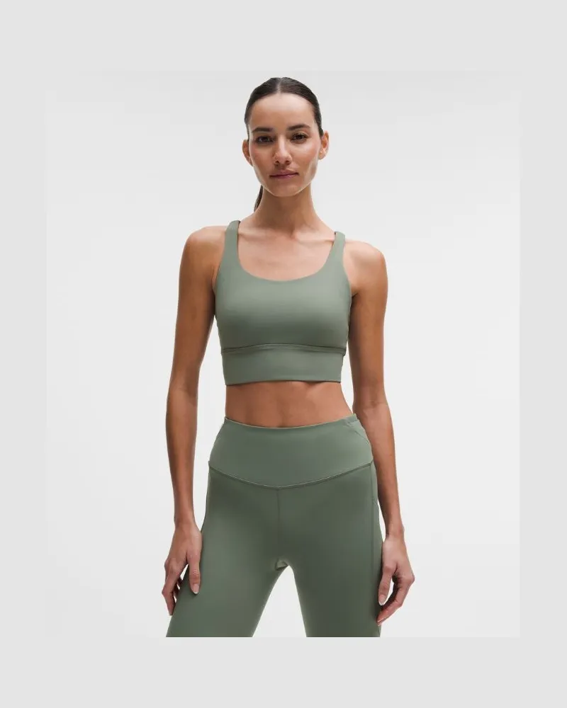 LULULEMON Energy BH Lang für Frauen – Größe in Willow Leaf Willow