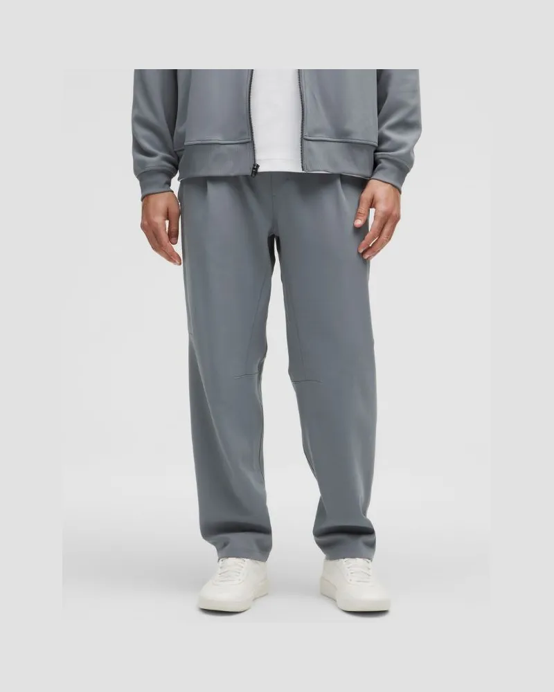 LULULEMON Relaxed-Fit Smooth Track Pant für Männer – Größe in Grey Oasis Grey