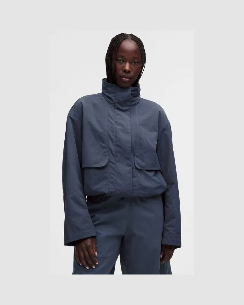 LULULEMON Always Effortless Jacke Evolve für Frauen – Größe in Dusty Diamond Dusty