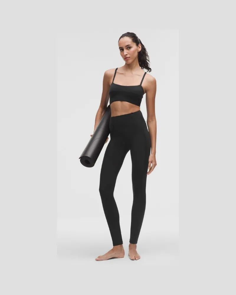 LULULEMON Align No Line Hose mit hohem Bund für Frauen – 71 cm – Größe in Black Black