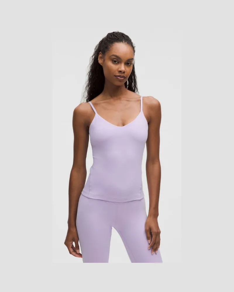 LULULEMON Align Tanktop in Taillenlänge A/B-Cups für Frauen – Größe in Lavender Frost Lavender