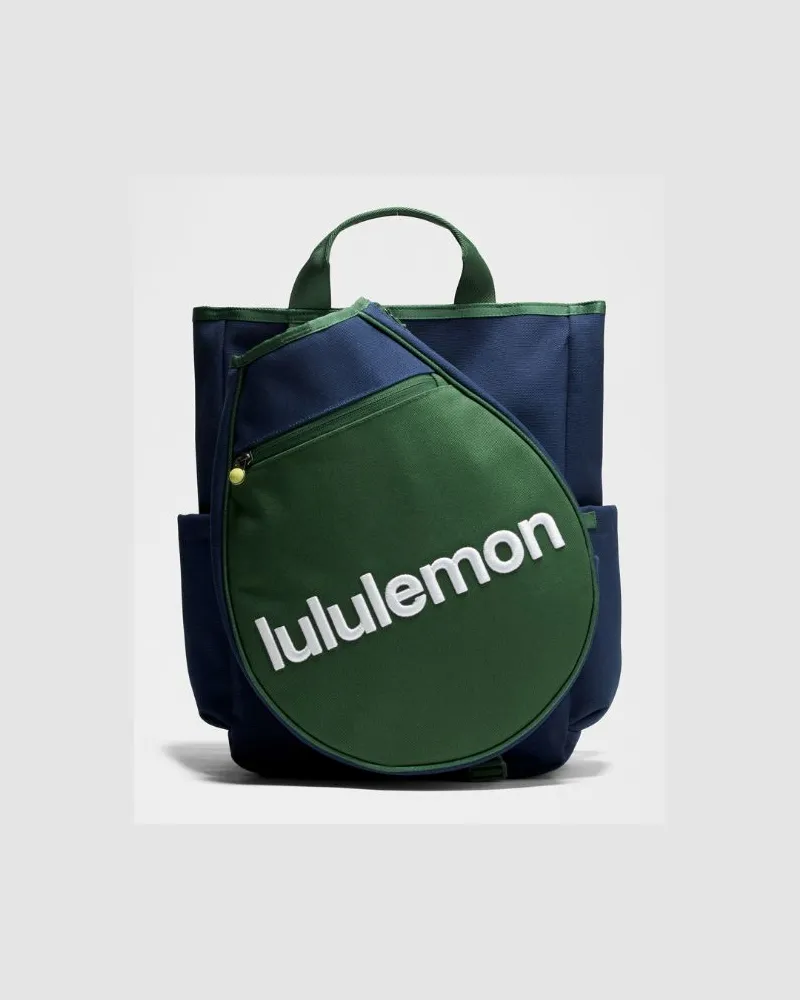 LULULEMON Schlägertasche Größe in Club Blue/Ivy Grove/White Club