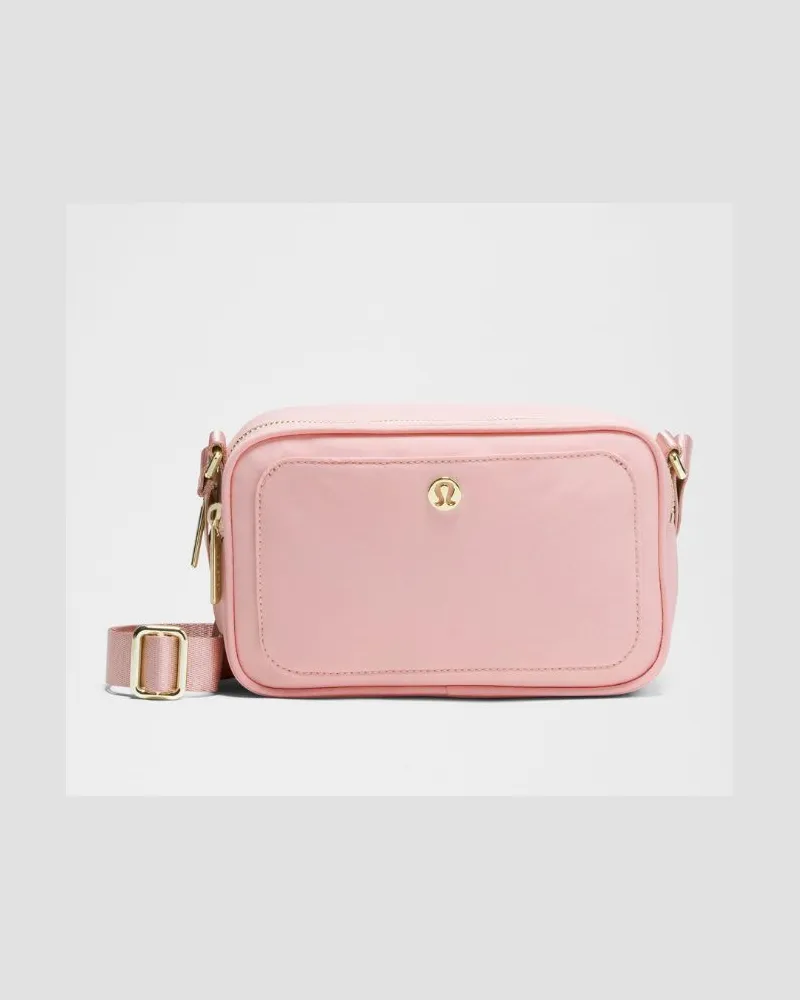 LULULEMON Umhängetasche Größe in Pink Haze Pink