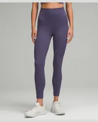 LULULEMON Fast and Free Leggings mit hohem Bund und Taschen Nightfall