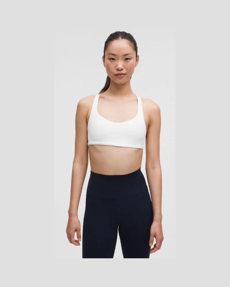 LULULEMON Free to Be BH Wild für Frauen – Größe in White White