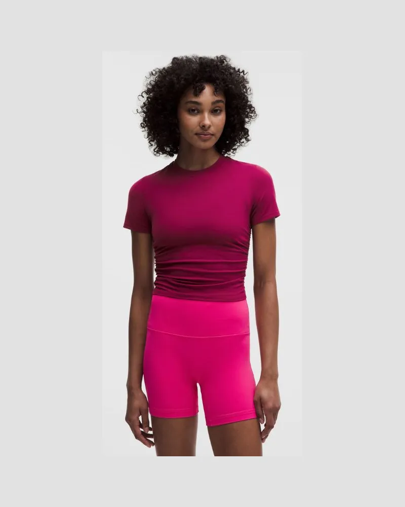 LULULEMON All It Takes-T-Shirt für Frauen – Größe in Raspberry Rave Raspberry
