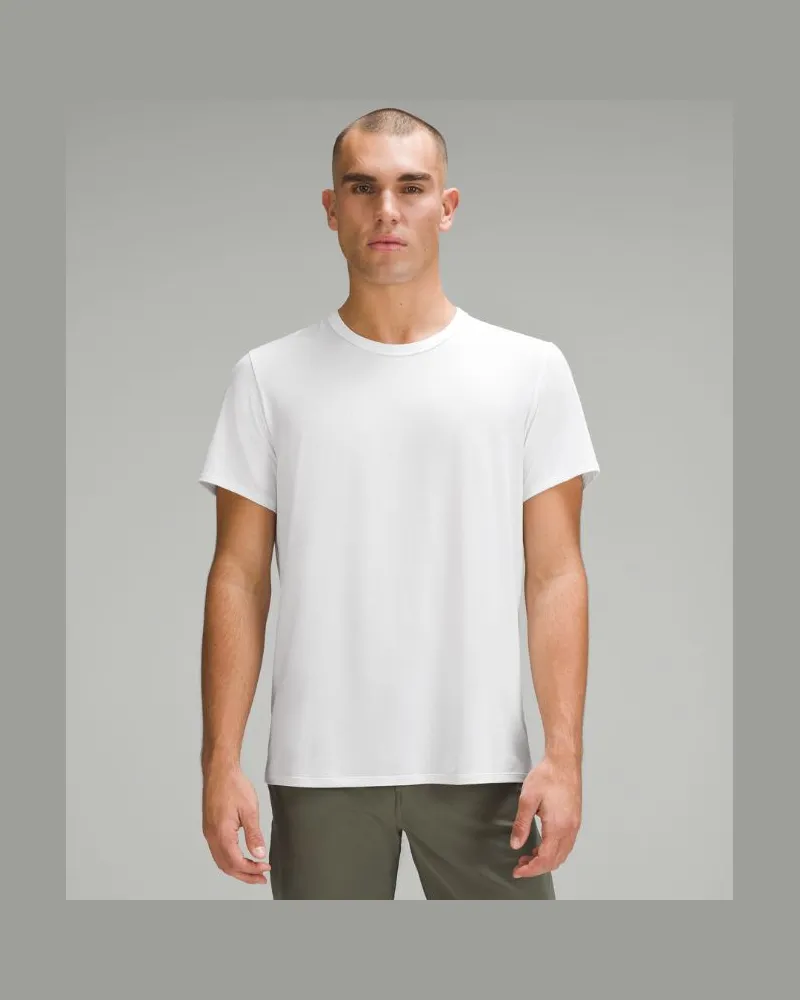 LULULEMON Fundamental T-Shirt für Männer – Größe in White White