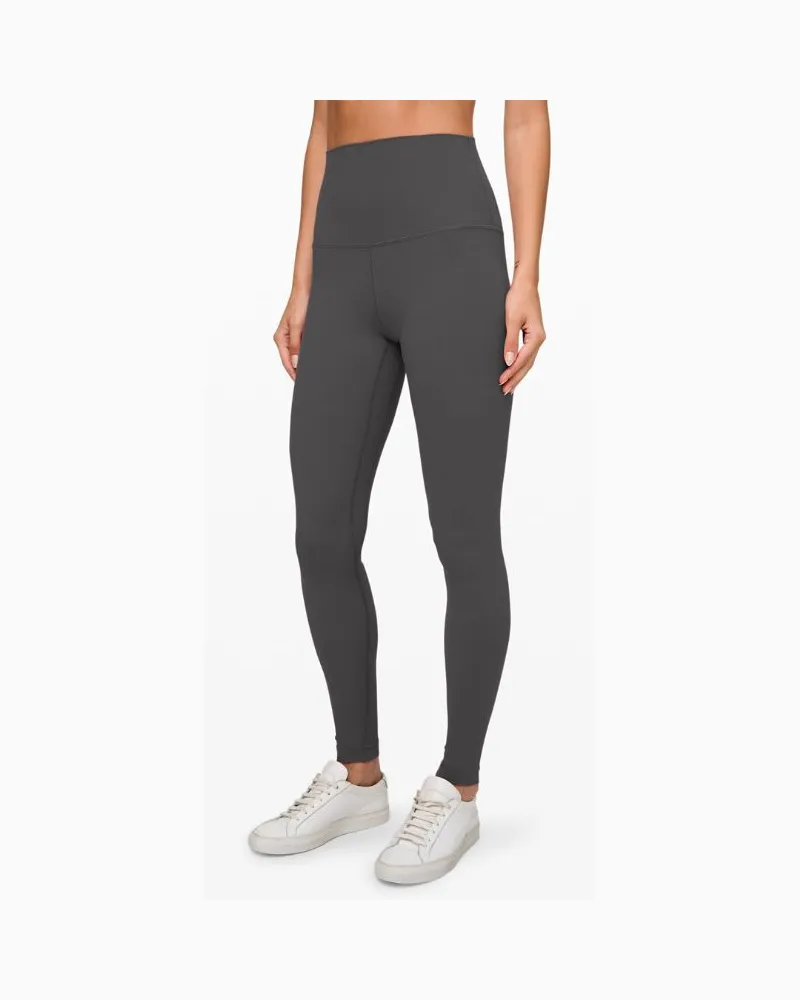 LULULEMON Align Leggings mit superhohem Bund für Frauen – 71 cm – Größe in Graphite Grey Graphite