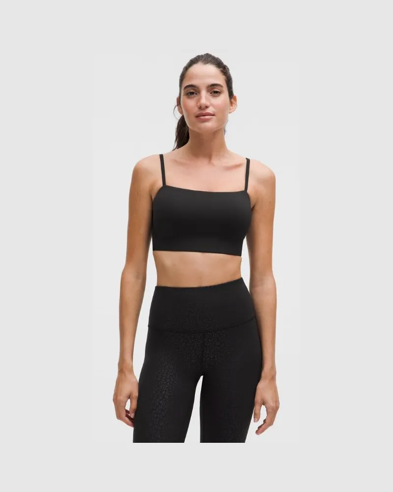 LULULEMON Nulu Paisley Lace-Back Yoga Bra Light Support, B/C Cup für Frauen – Größe in Black/Paisley Lace Jacquard Black Black