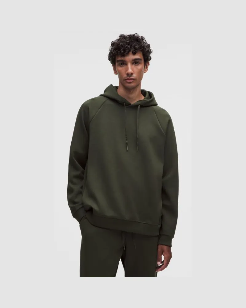 LULULEMON Smooth Spacer Hoodie im Classic Fit für Männer – Größe in Deep Forest Deep