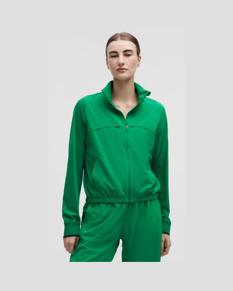 LULULEMON Court Rival Tennis-Trainingsjacke für Frauen – Größe in Raceway Green Raceway