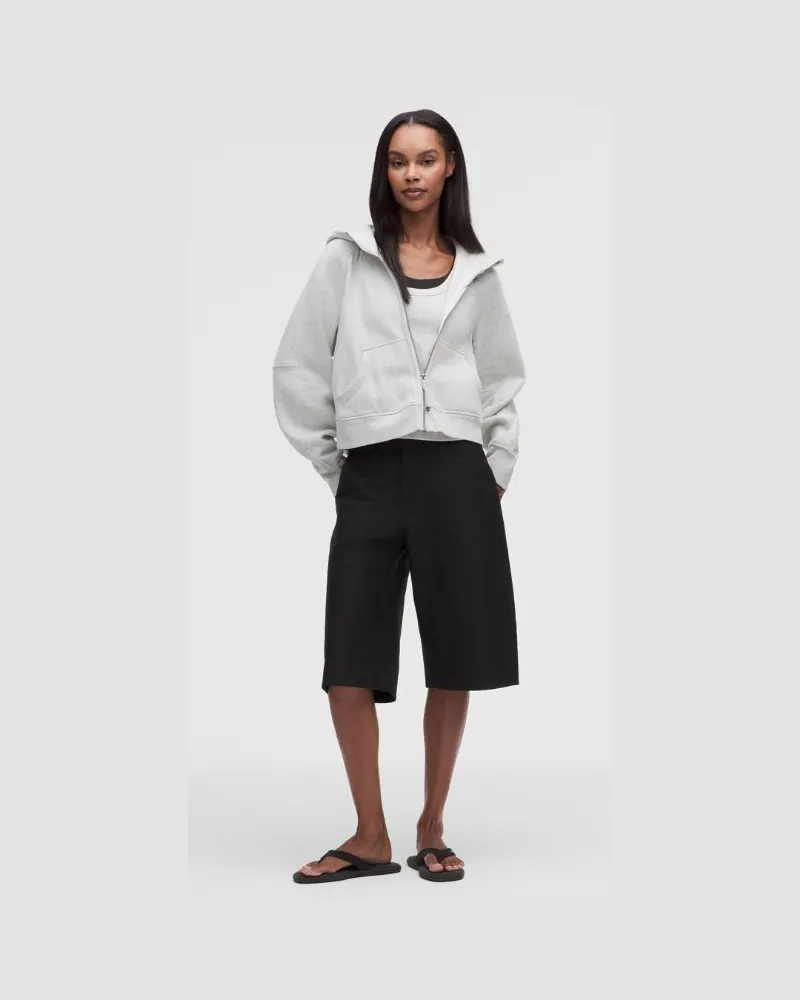 LULULEMON EasyFive Bermuda-Shorts mit niedrigem Bund für Frauen – 36 cm – Größe in Schwarz Schwarz