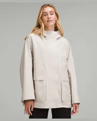 LULULEMON Oversized Regenjacke mit Kapuze Mojave