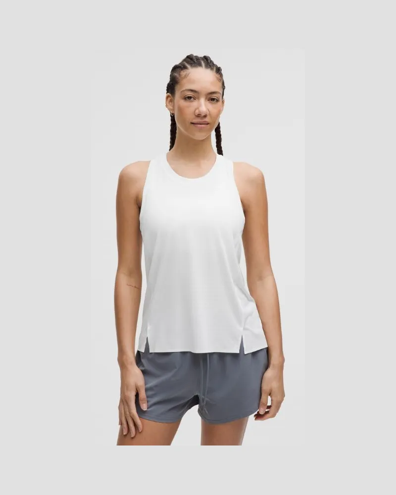 LULULEMON Fast and Free Singlet für Frauen – Größe in White White