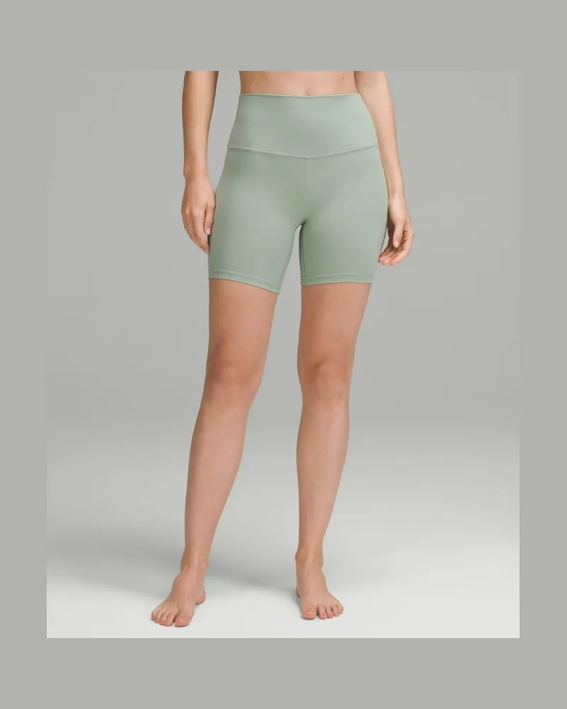 LULULEMON Align Shorts mit hohem Bund für Frauen – 15 cm – Größe in Palm Court Palm