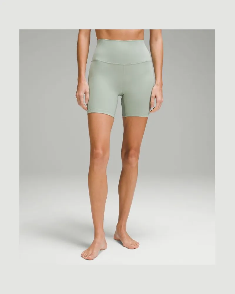 LULULEMON Align Shorts mit hohem Bund für Frauen – 15 cm – Größe in Palm Court Palm