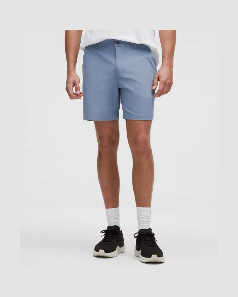 LULULEMON ABC Shorts im Classic Fit Warpstreme für Männer – 18 cm – Größe in Washed Denim Washed