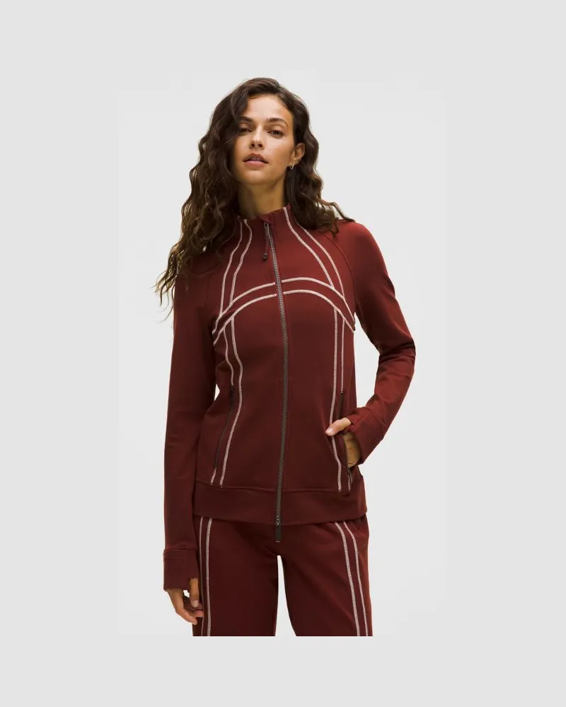 LULULEMON Define Trainingsjacke Luon für Frauen – Orange – Größe Rockwood