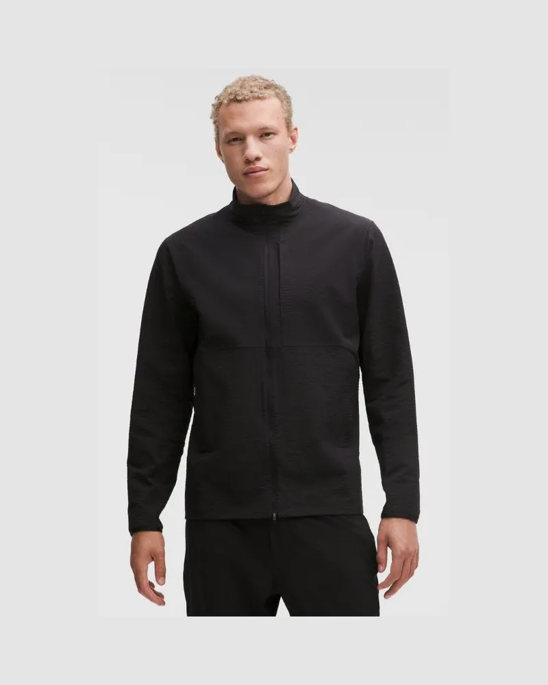 LULULEMON Strukturierte -Jacke für Männer – Größe in Black Black