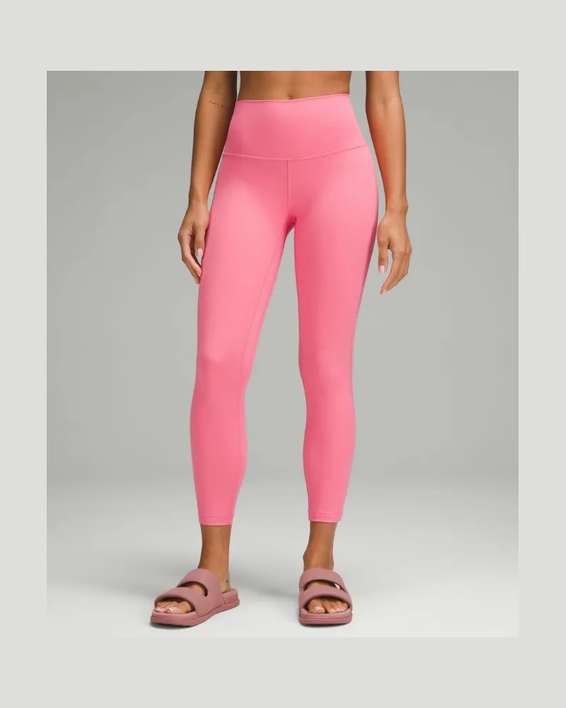 LULULEMON Align Hose mit hohem Bund für Frauen – 63,5 cm – Größe in Sakura Pink Sakura