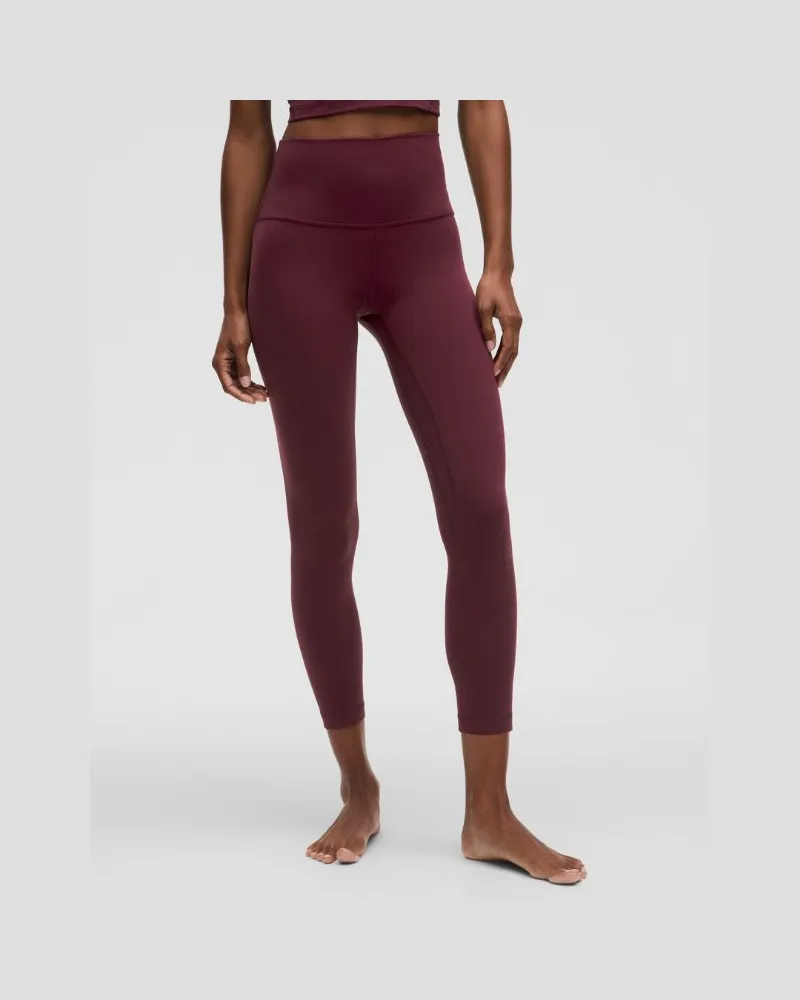 LULULEMON Align Hose mit hohem Bund für Frauen – 63,5 cm – Größe in Garnet Garnet