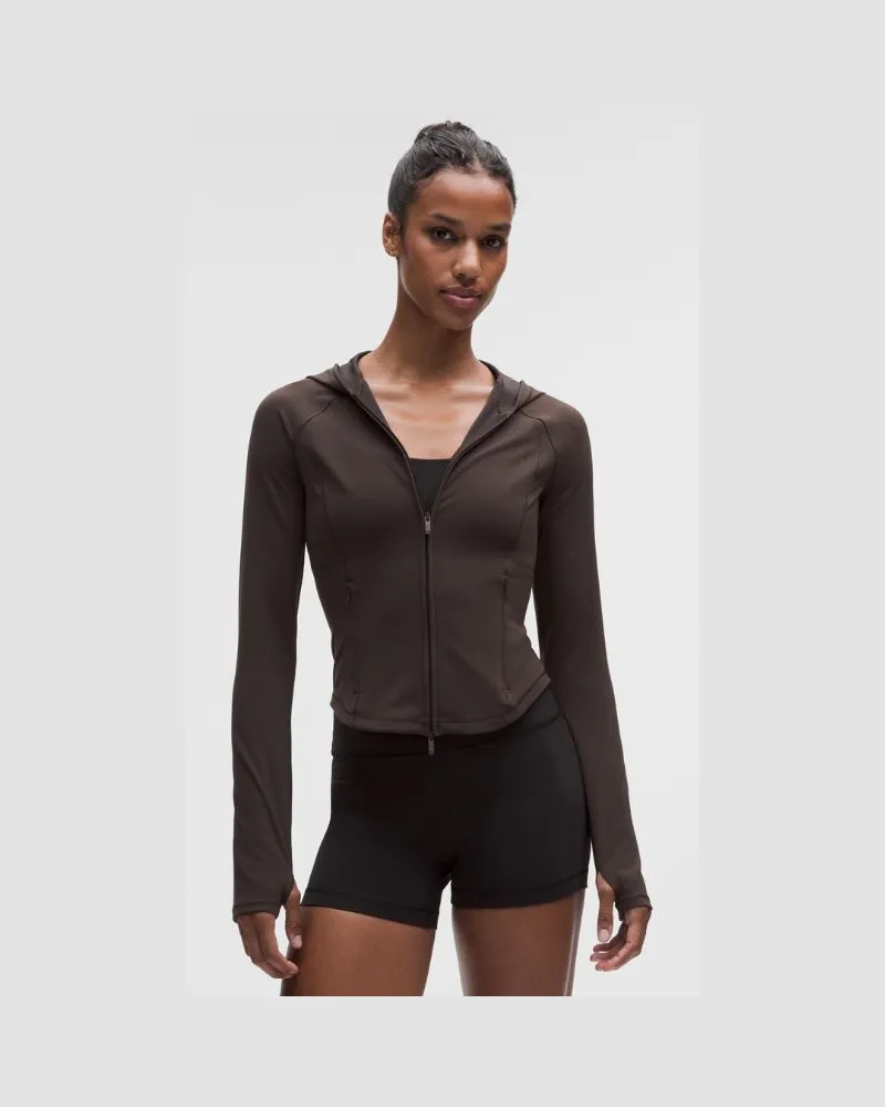 LULULEMON Wunder Train Jacke für Frauen – Größe in Mahogany Muse Mahogany