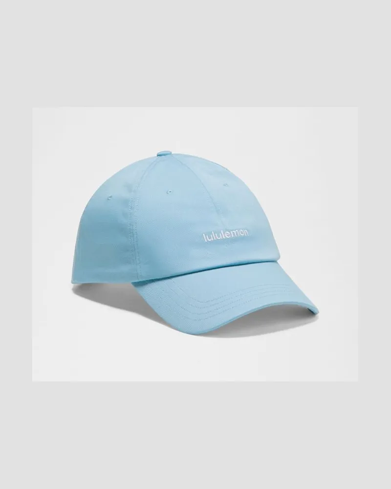 LULULEMON Klassische Baseballkappe Logo – Größe in Dreamy Blue/White Dreamy
