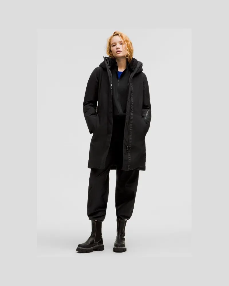 LULULEMON Snow Warrior Daunenparka mit Füllkraft 600 für Frauen – Größe in Black Black