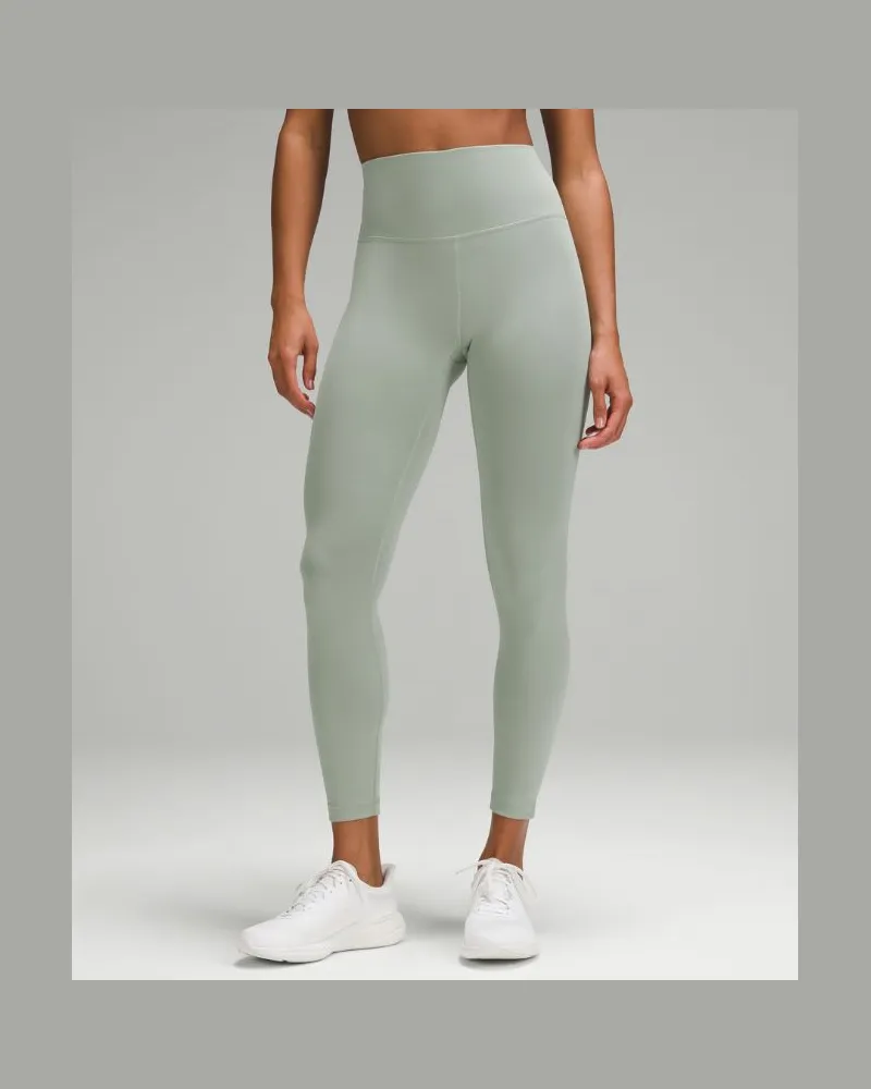 LULULEMON Wunder Train Leggings mit hohem Bund Palm