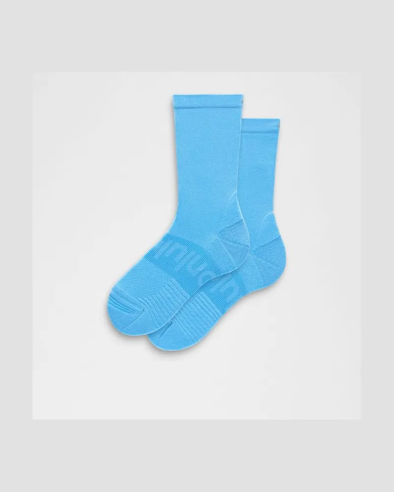 LULULEMON Unisex Power Stride Crew-Socken – Größe in Ocean Wave Ocean