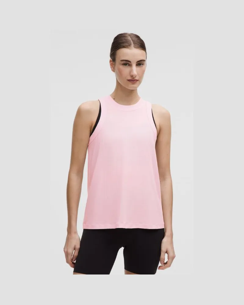 LULULEMON Trainings-Tanktop aus Jersey für Frauen – Größe in Pink Organza Pink