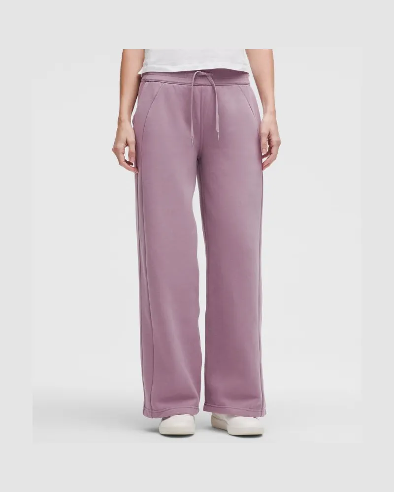 LULULEMON Scuba Hose mit weitem Bein und mittelhohem Bund Regular für Frauen – Größe in Lavender Lux Lavender