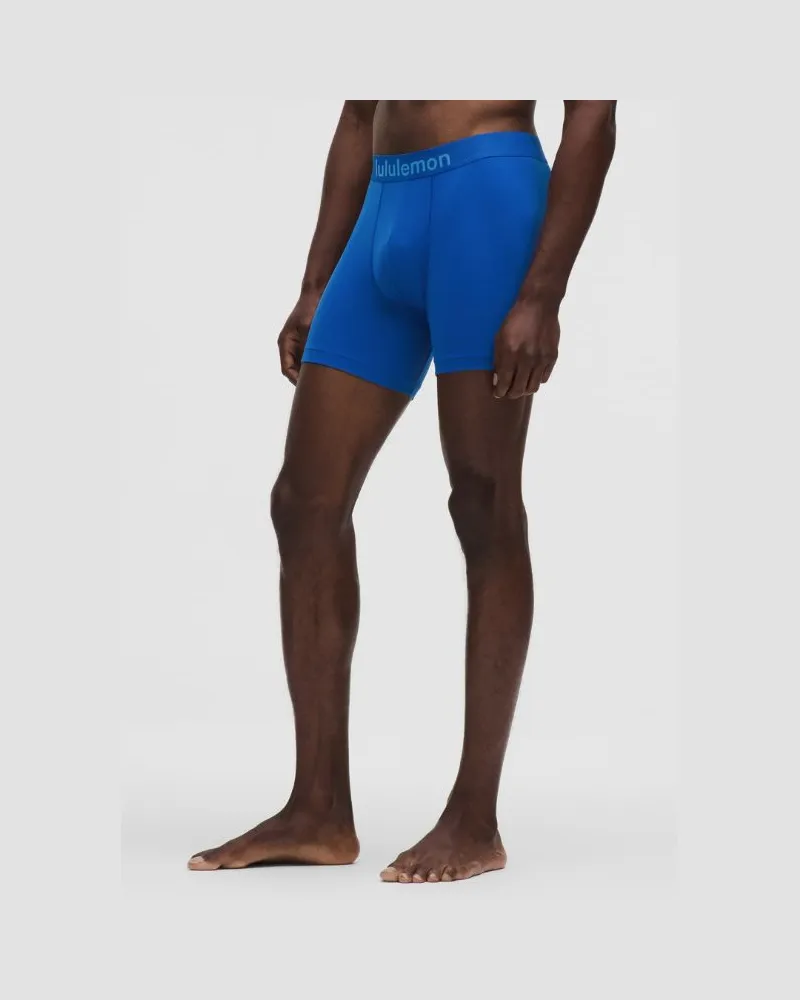 LULULEMON Weiche, stretchige Boxershorts für Männer – 13 cm – Größe in Galactic Cobalt Galactic