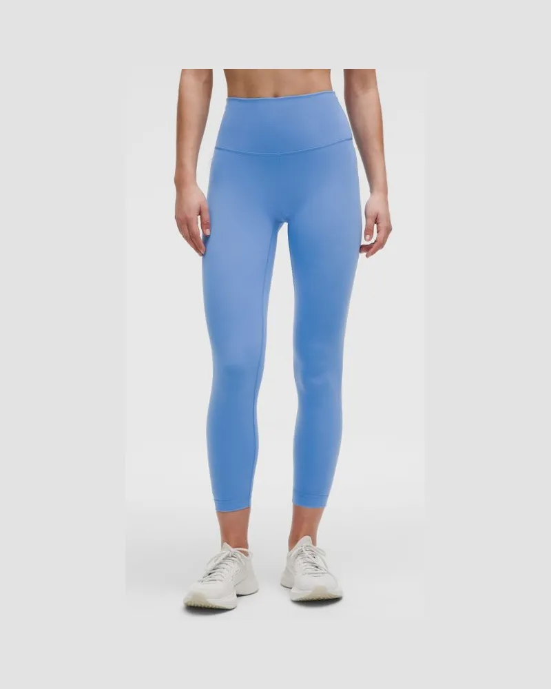 LULULEMON Wunder Train Leggings mit hohem Bund für Frauen – 64 cm – Größe in Pool Party Pool