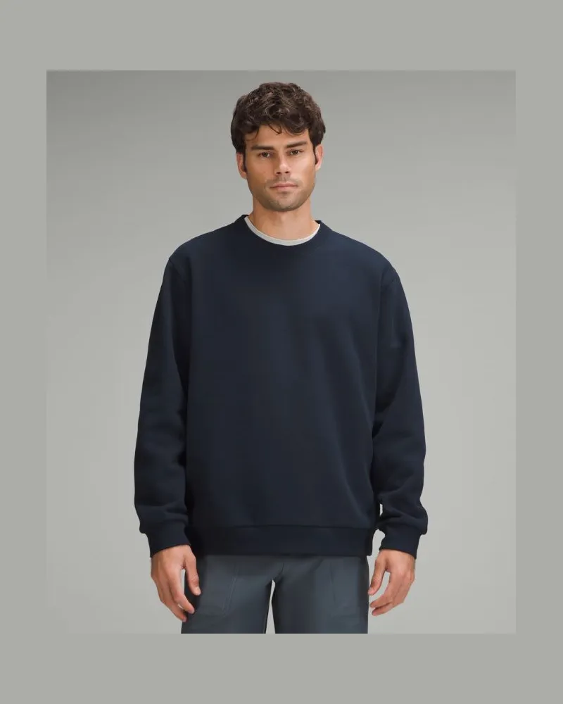 LULULEMON Steady State Pullover mit Rundhalsausschnitt für Männer – Größe in True Navy True