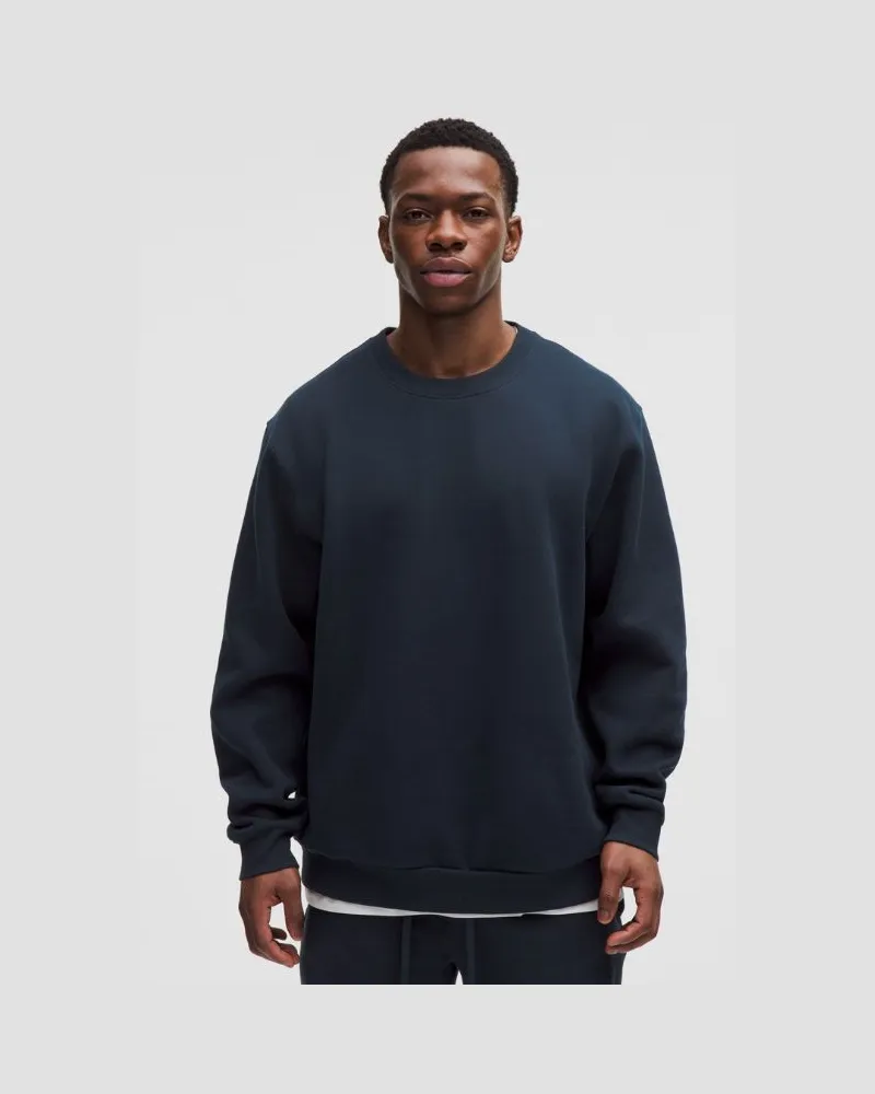 LULULEMON Steady State Pullover mit Rundhalsausschnitt für Männer – Größe in True Navy True