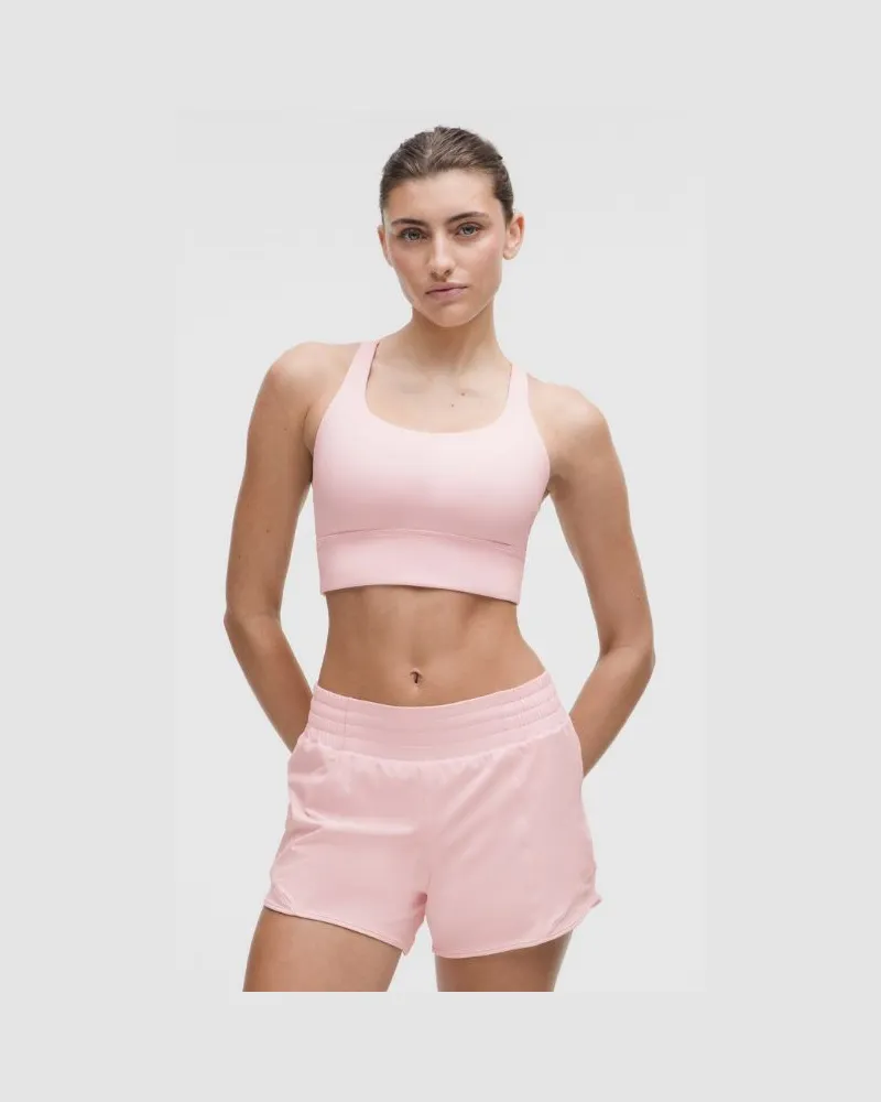 LULULEMON Energy BH Lang für Frauen – Größe in Blissful Pink Blissful