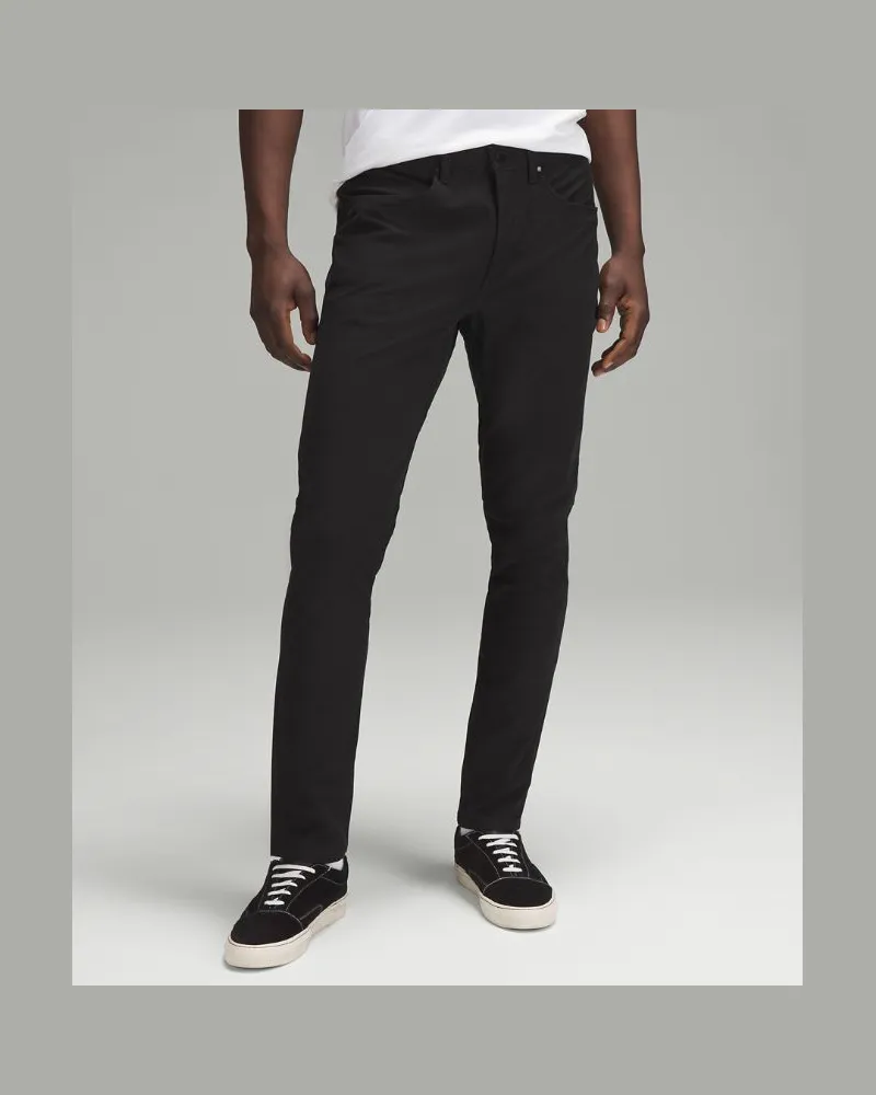 LULULEMON ABC Hose im Slim Fit mit 5 Taschen Utilitech für Männer – 86 cm – Größe in Black Black