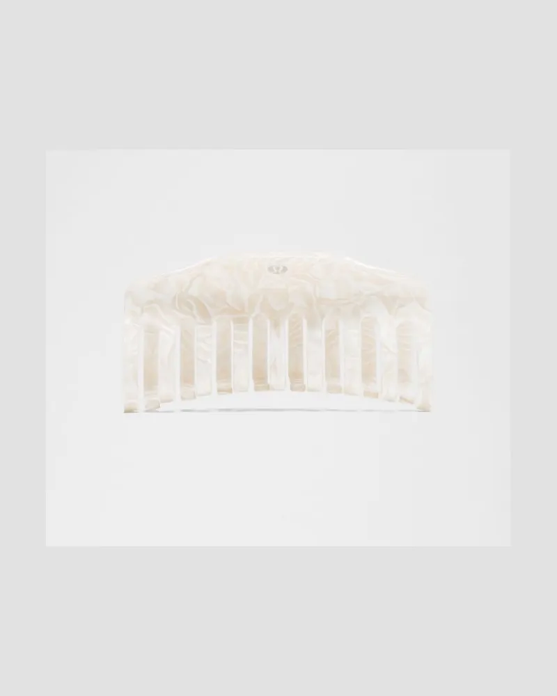 LULULEMON Jumbo Haarspange in Light Ivory/White Light