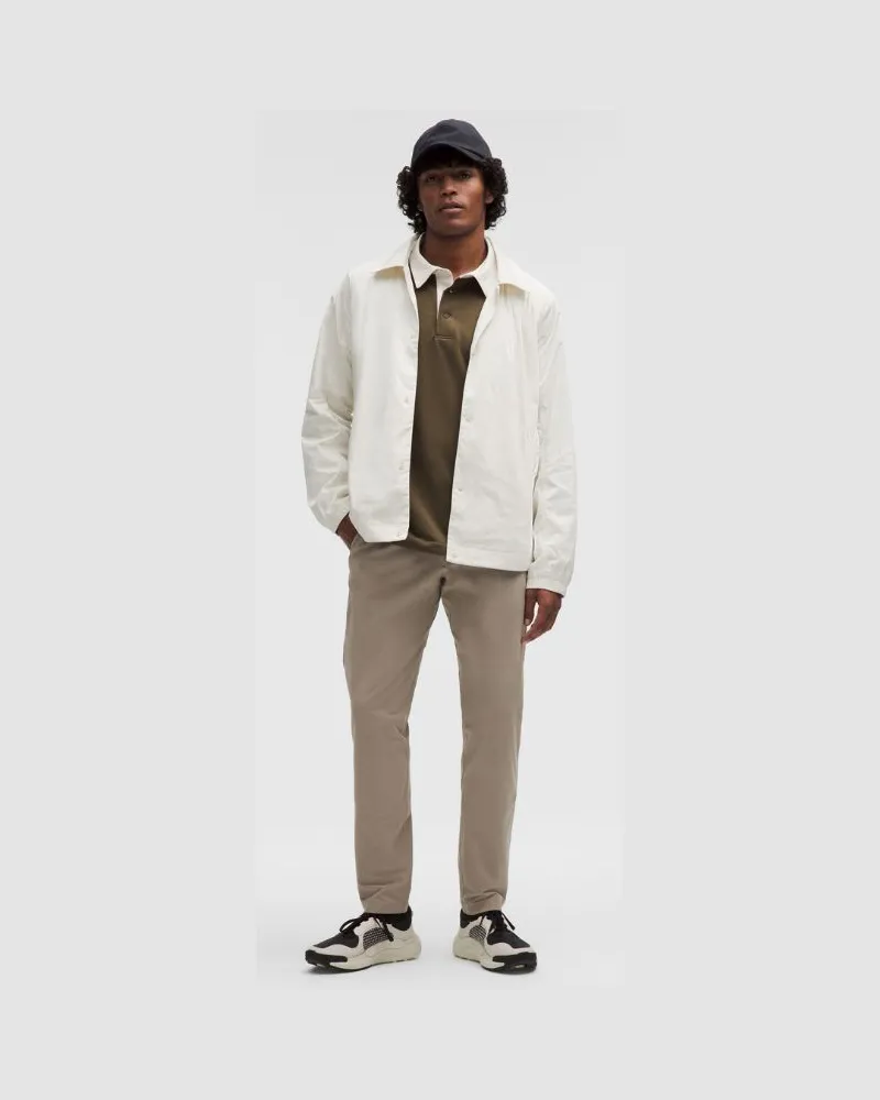LULULEMON ABC Chinohose im Slim Fit Stretch- VersaTwill für Männer – 81 cm – Khaki – Größe Warm