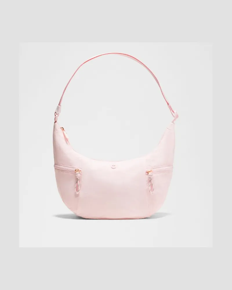 LULULEMON Lässige Umhängetasche Größe in Pink Pearl Pink