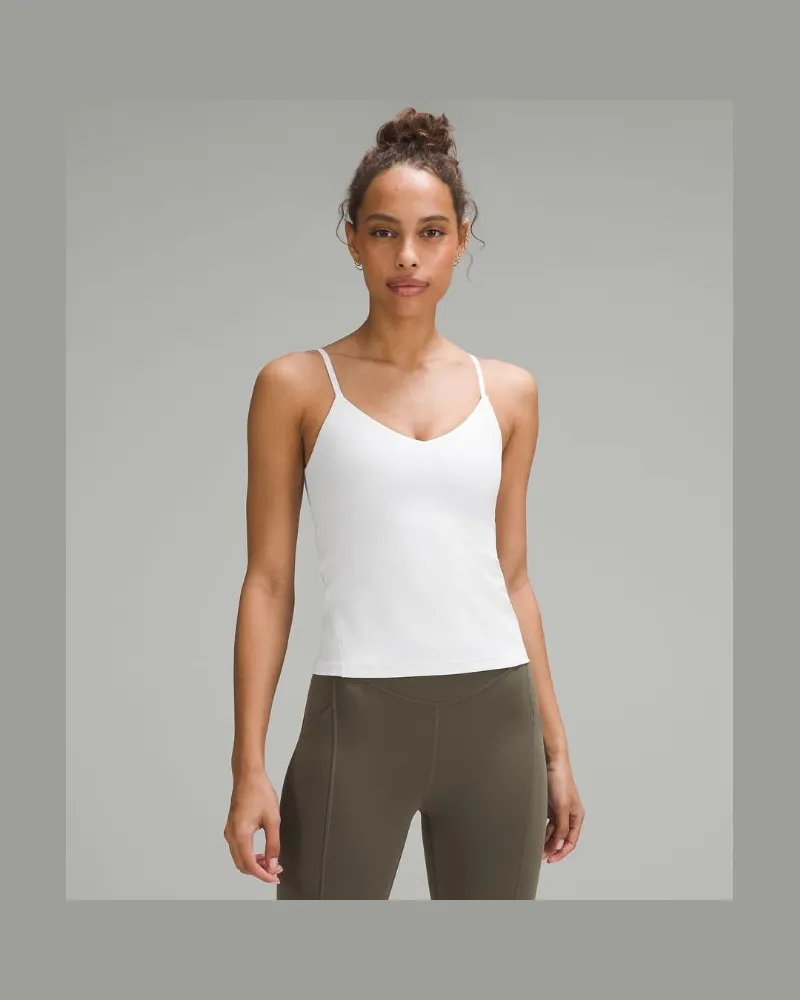 LULULEMON Align Tanktop in Taillenlänge A/B-Cups für Frauen – Größe in White White