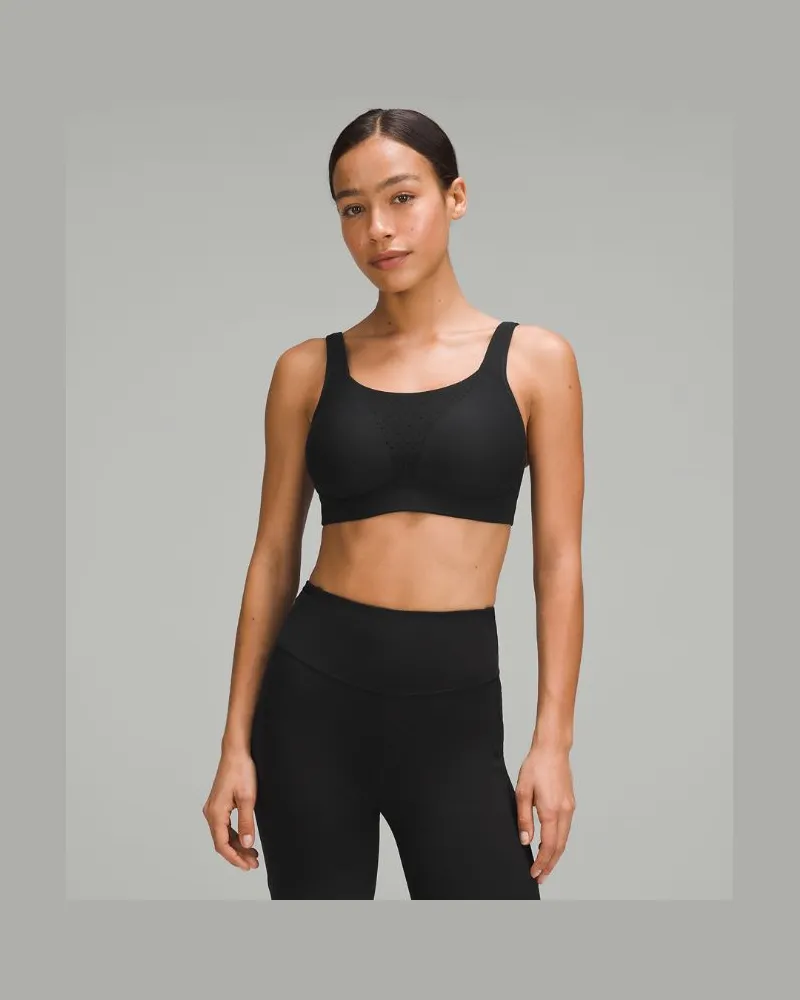 LULULEMON Run Times BH Starker Halt B–G Cups für Frauen – Größe in Black Black