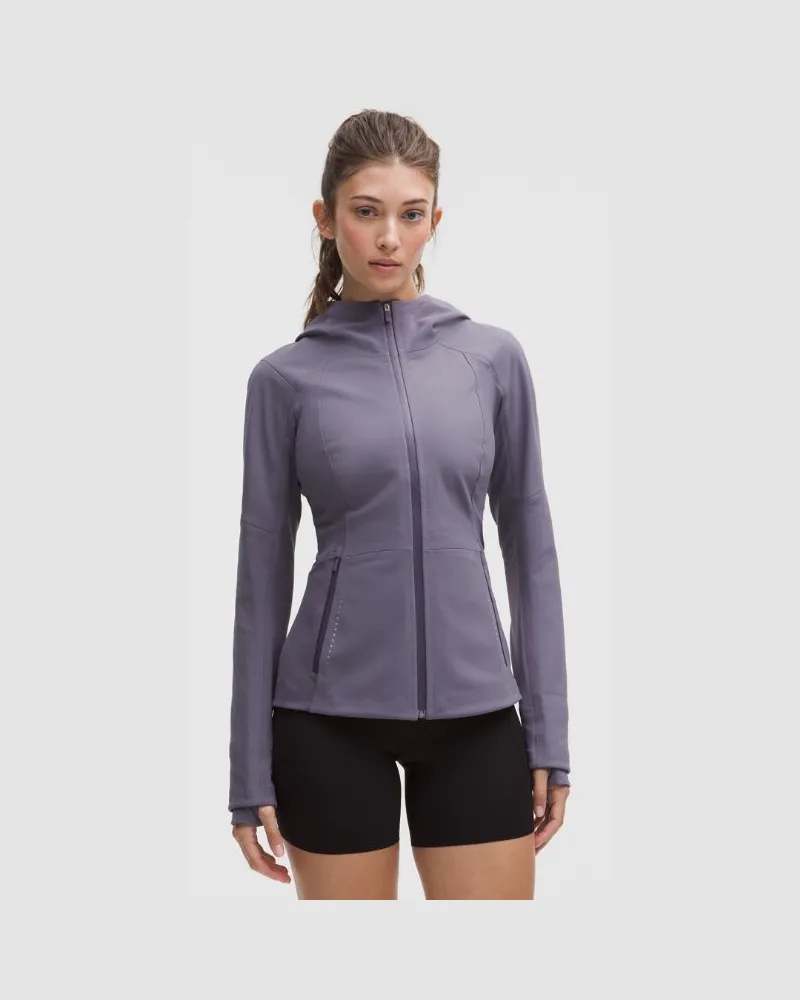 LULULEMON Cross Chill Jacke für Frauen – Größe in Grape Mist Grape